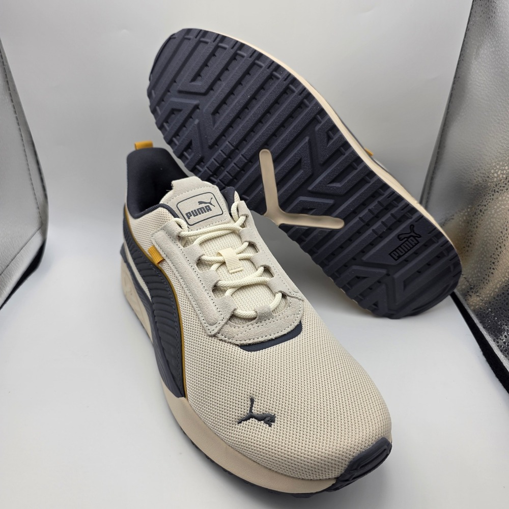 Puma Pacer 23 Street Suede Mens Sneakers Alpsnow Galacgray 403272 02 Size 11.5